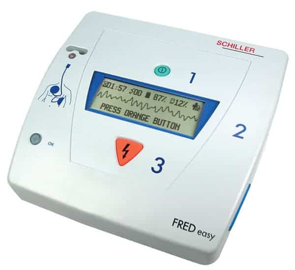 Schiller FRED Easy Defibrillator Available From Wessex Medical