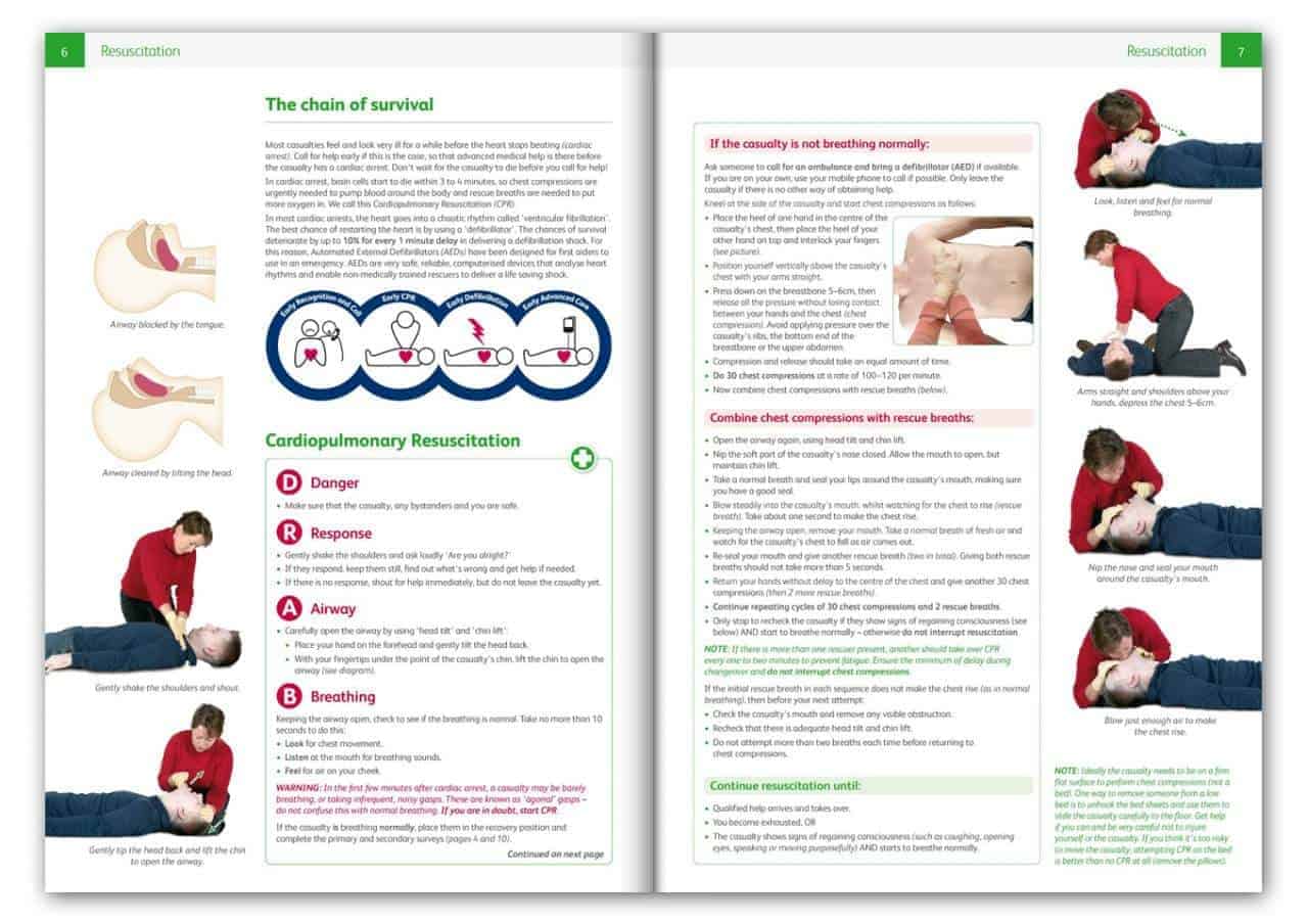 First Aid Made Easy Book perfectly complements longer first aid courses