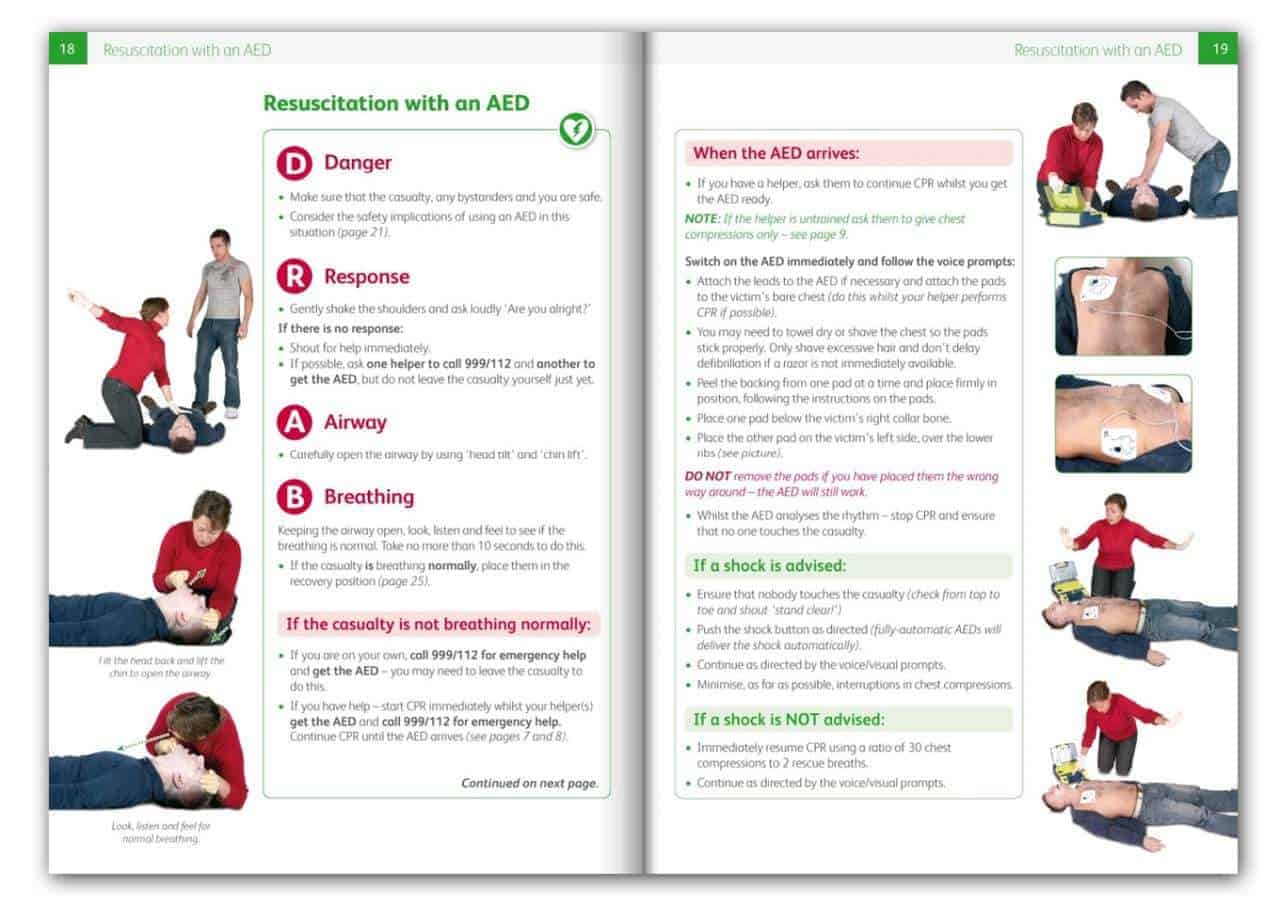 CPR and AED First Aid Made Easy - Learn the skills - From Wessex Medical